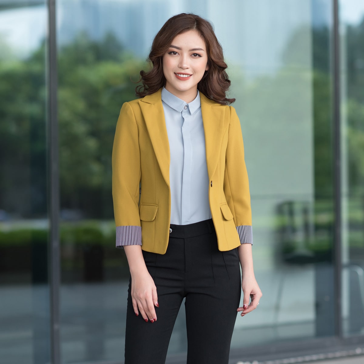 áo vest nữ công sở