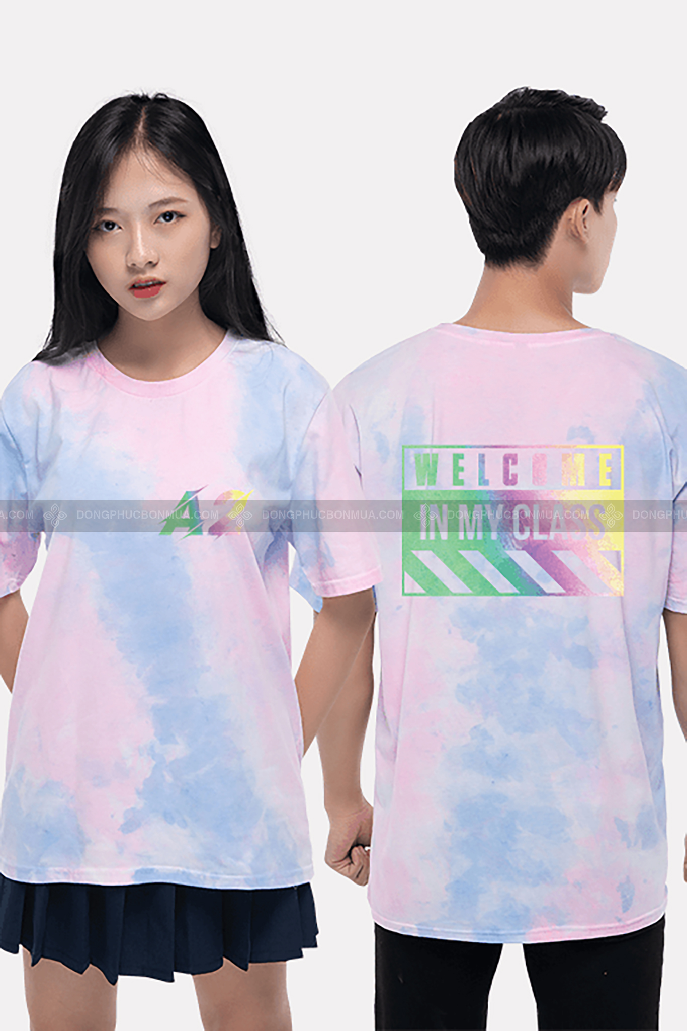 Áo lớp Tie Dye 07 phong cách trẻ trung, năng động, bán chạy 2023