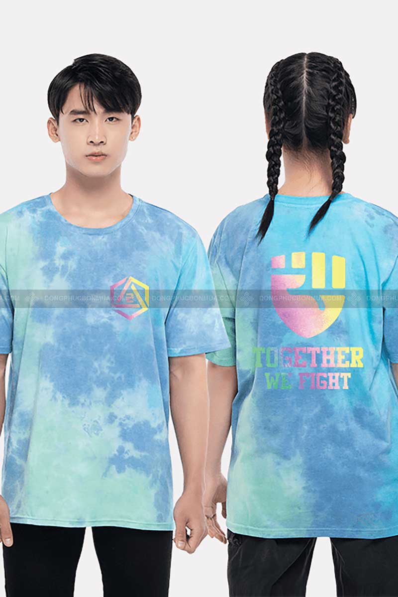 Áo lớp đồng phục tie dye cực đẹp