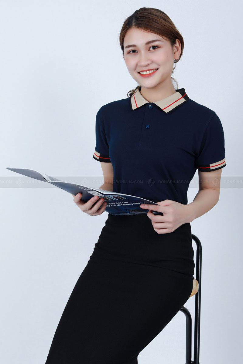 Chất liệu vải may áo thun đồng phục tím than