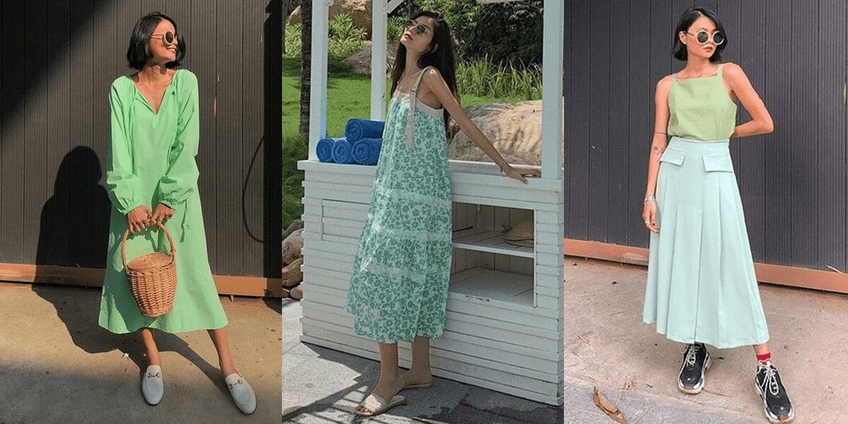 20+ Mẫu áo đồng phục màu xanh lá cây trẻ trung, năng động 1 áo đồng phục màu xanh lá cây
