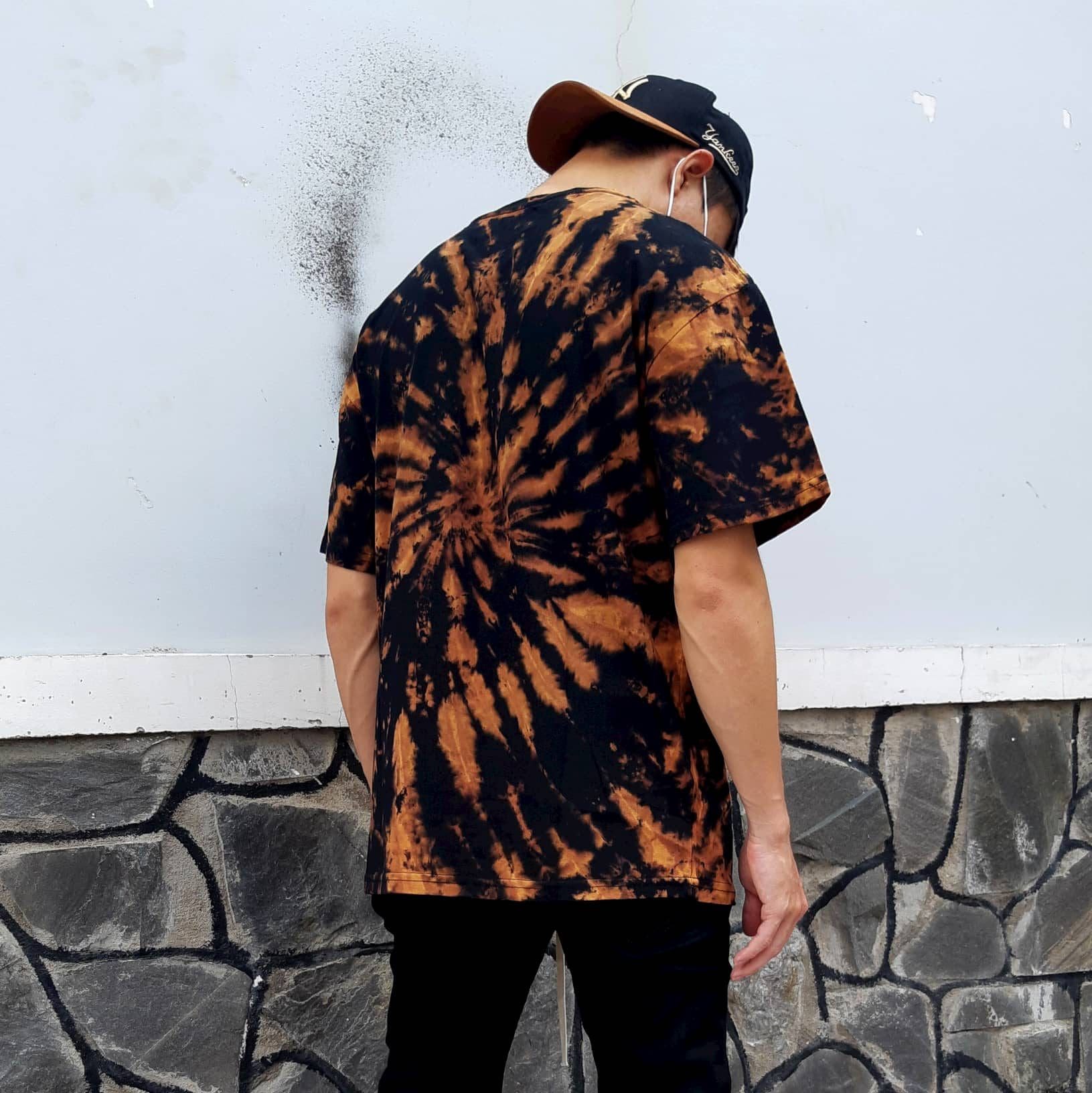 mẫu áo lớp tie dye