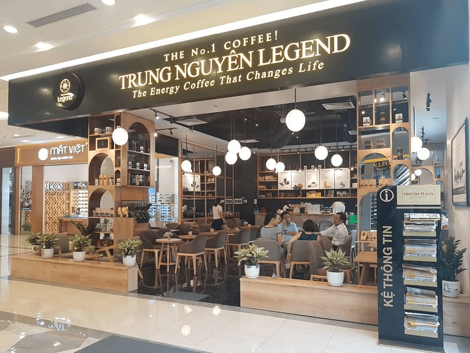 đồng phục nhân viên Trung Nguyên Legend