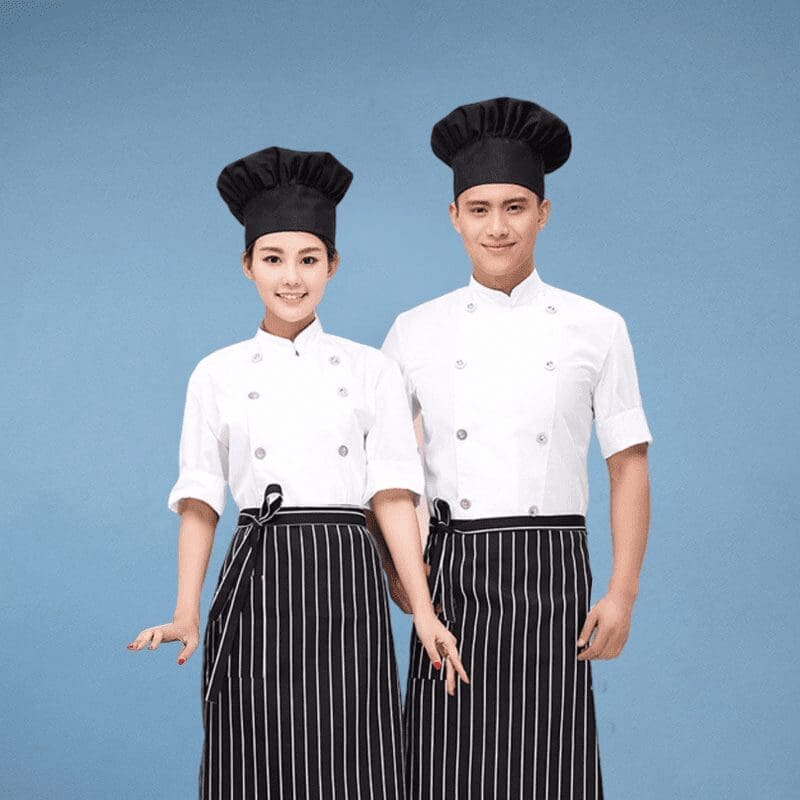 10+ Mẫu áo đầu bếp nữ giá tốt & chất lượng 4 áo đầu bếp nữ