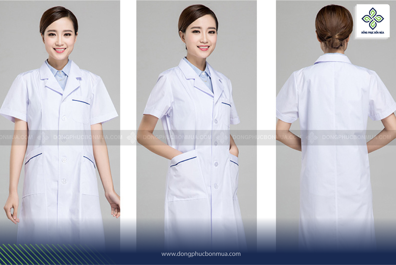 mẫu áo blouse điều dưỡng