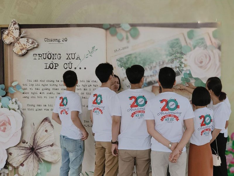 Đồng phục áo lớp độc lạ