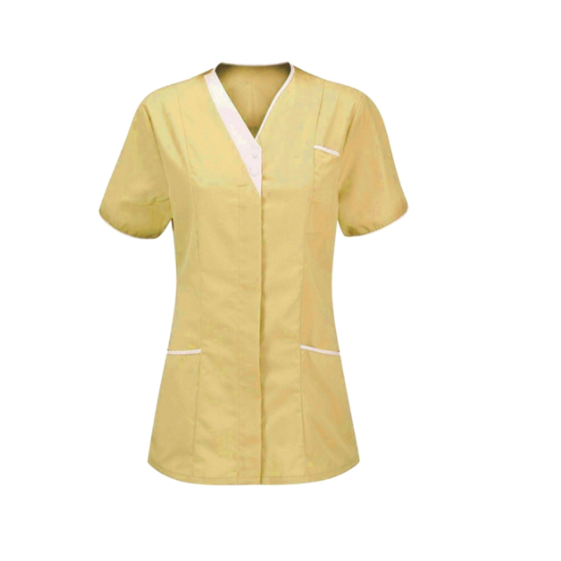 đồng phục spa màu vàng đồng phục spa màu vàng
