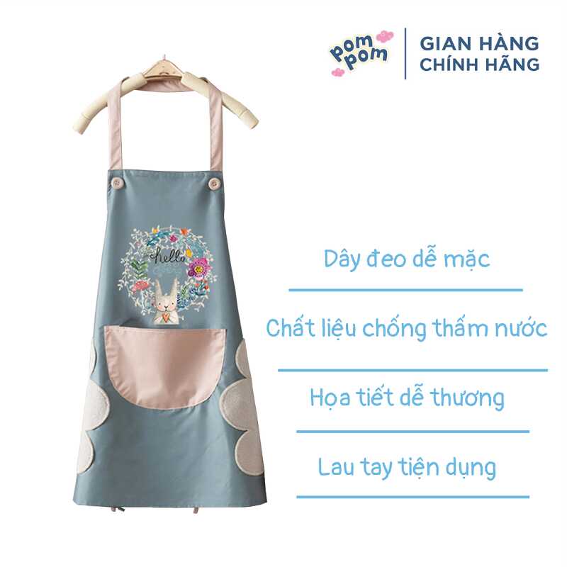 Tạp dề Hàn Quốc đẹp và dễ dàng sử dụng