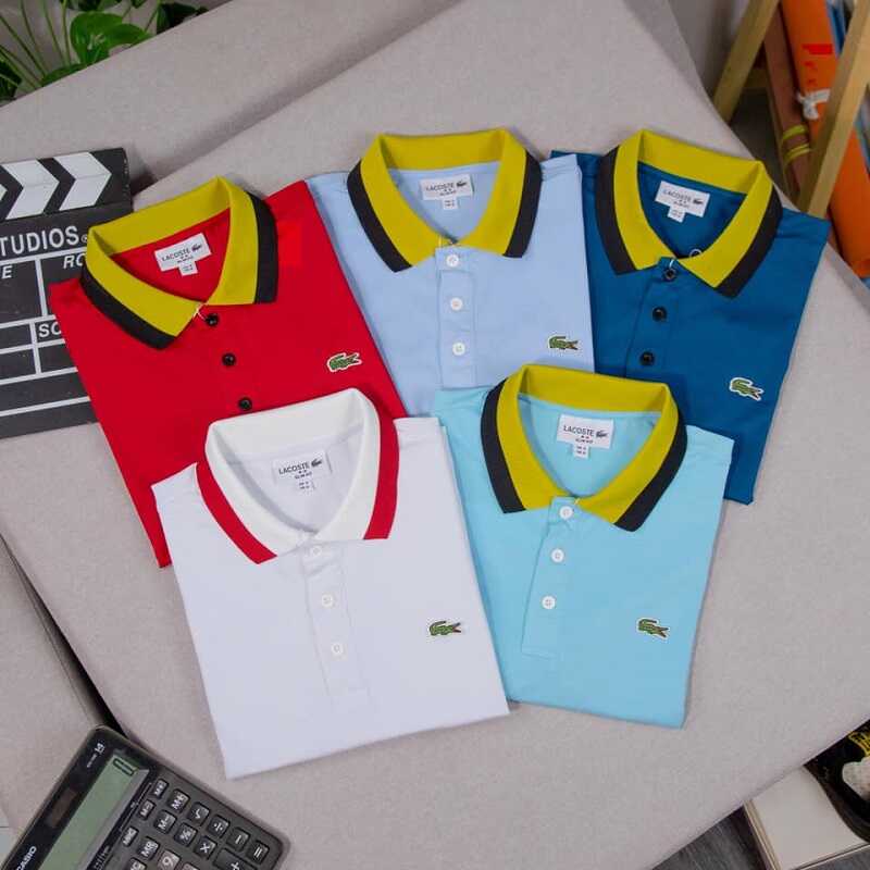 Áo đồng phục Lacoste làm từ vải lacoste