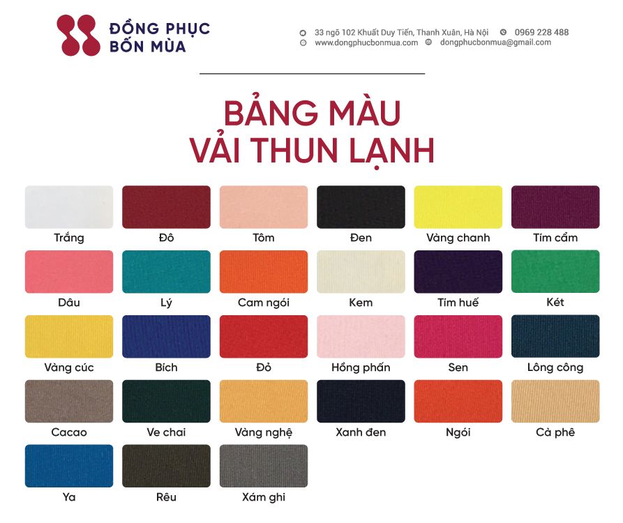 làm áo thun đồng phục