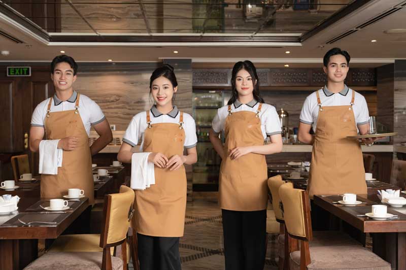Đồng phục tạp dề hiện đại