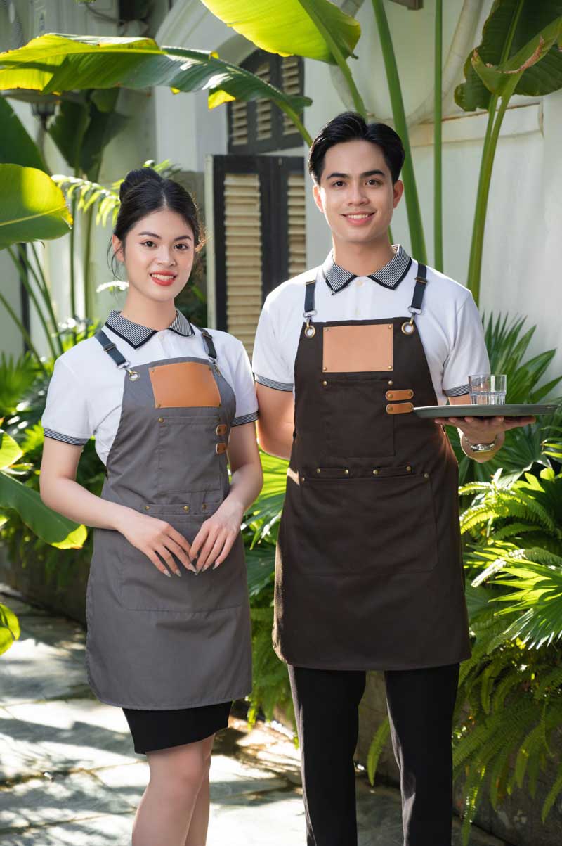 Đồng phục tạp dề thanh lịch