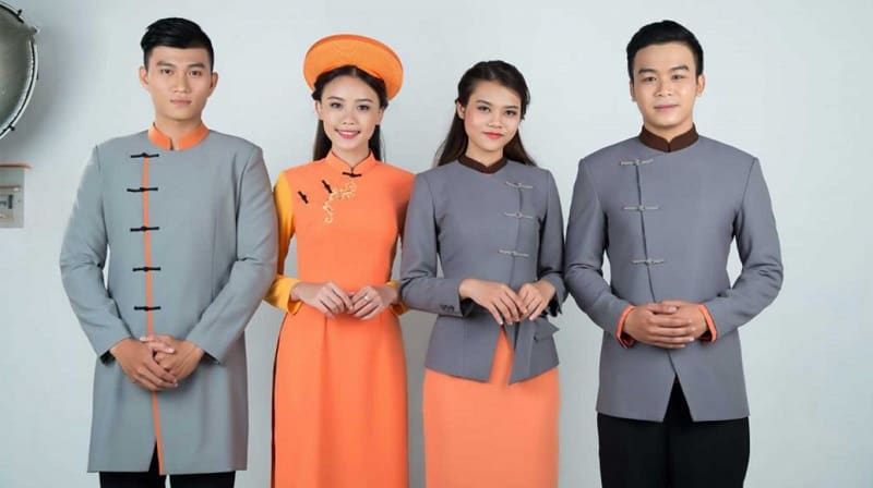 Đồng phục khách sạn Sheraton được thiết kế dựa trên một concept thống nhất từ màu sắc đến phong cách thiết kế