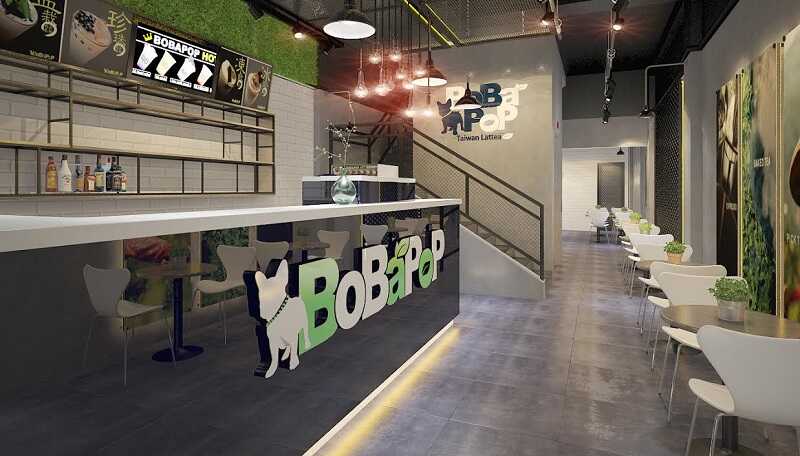 Bobapop là thương hiệu trà sữa nổi tiếng của Đài Loan