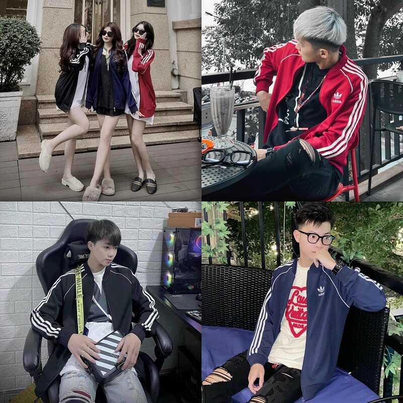 Top 5+ mẫu áo khoác đồng phục Adidas hot trend hiện nay 3 Áo khoác đồng phục Adidas dáng Bomber