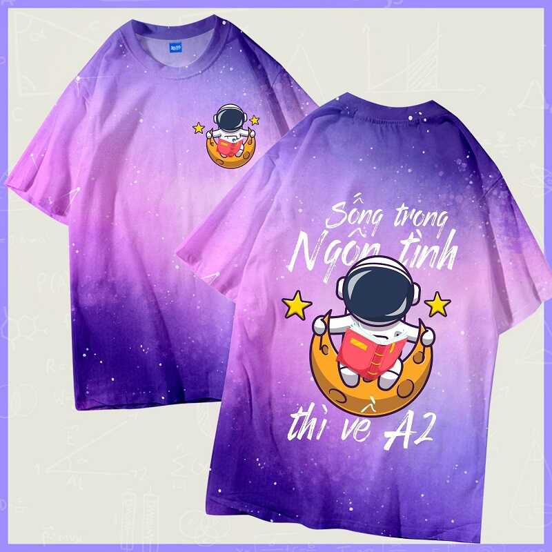 Áo lớp phi hành gia galaxy cá tính