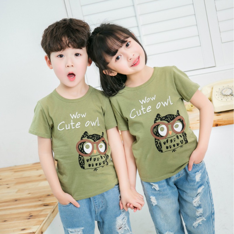 Áo thun trẻ em rất được bố mẹ yêu thích lựa chọn cho bé