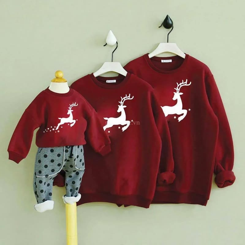 May áo gia đình noel ở đâu bền, đẹp, giá phải chăng? 1 ao-gia-dinh-noel