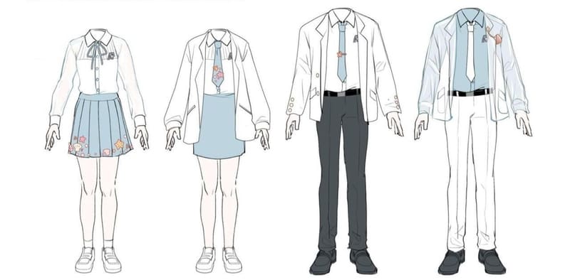 Cách vẽ đồng phục học sinh anime chi tiết và đơn giản nhất! 2 Hướng dẫn cách vẽ đồng phục học sinh anime đơn giản ai cũng có thể thực hiện