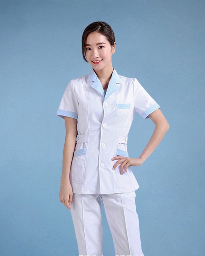Mẫu đồng phục hộ lý cổ vest