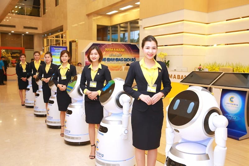 Đồng phục Nam Á Bank nổi bật với thiết kế hiện đại, tươi mới 1 dong-phuc-nam-a-bank