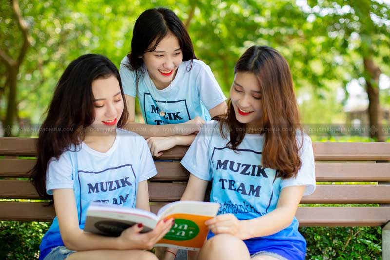 Áo teambuilding từ vải thun lạnh
