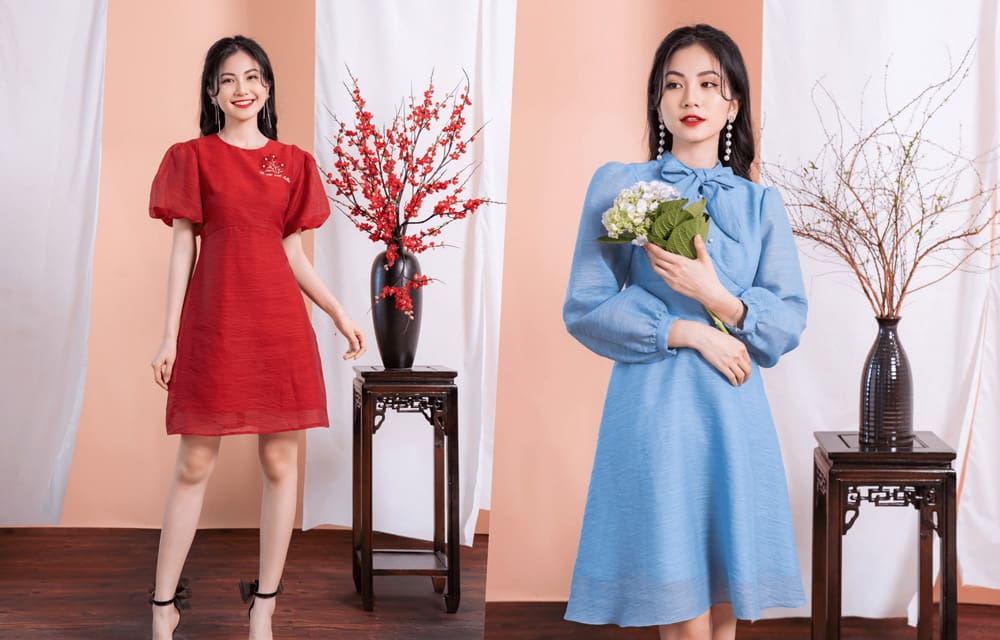 Vải lụa được tin dùng để thiết kế và sản xuất ra đa dạng các loại trang phục