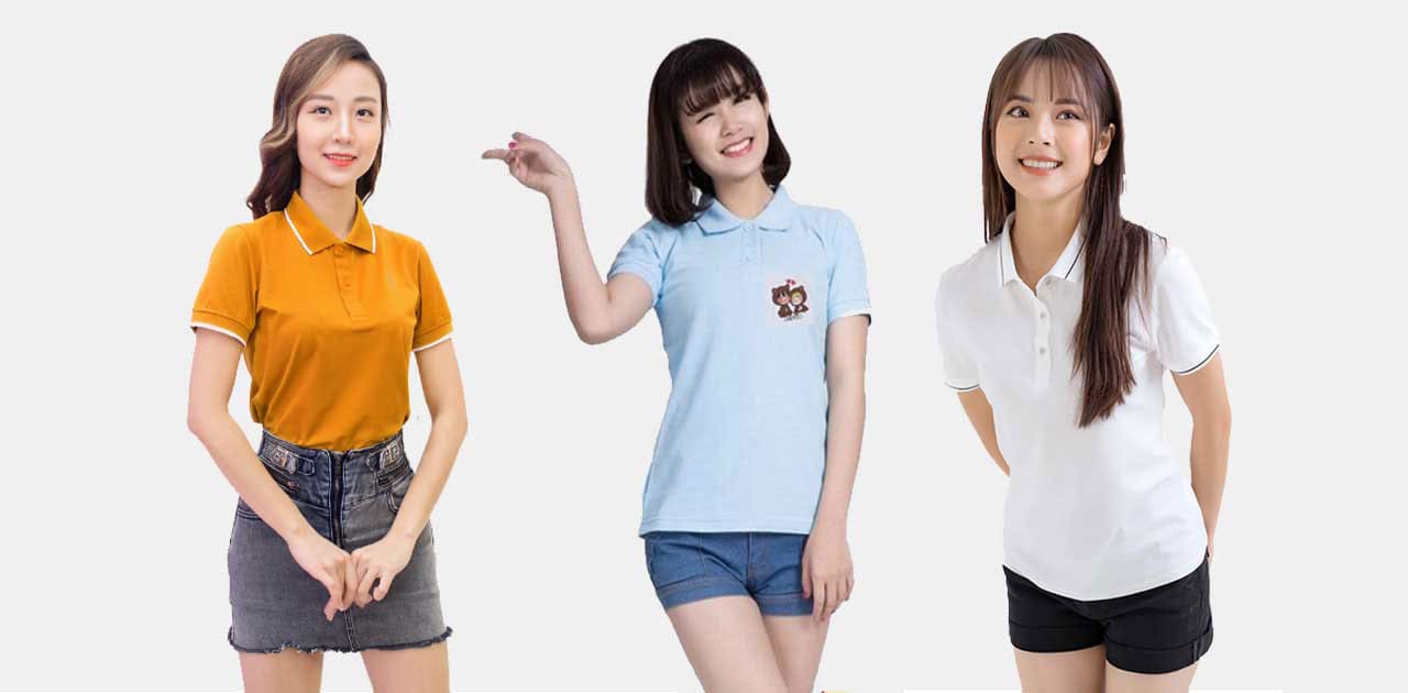 Mẫu áo polo nữ sành điệu