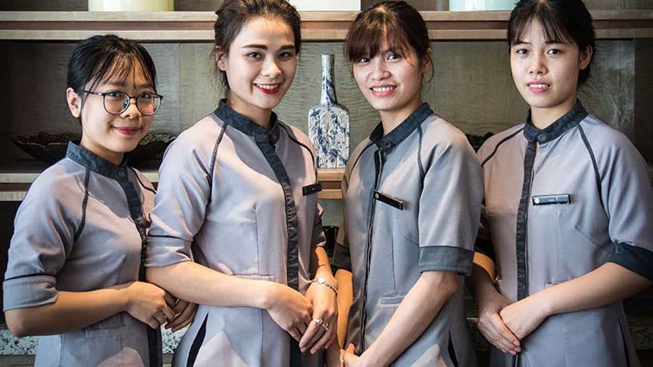 Mẫu đồng phục khách sạn Intercontinental chuyên nghiệp