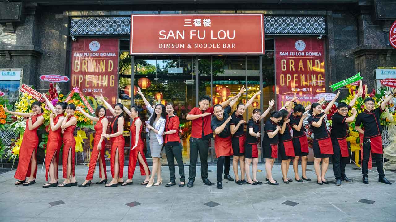 Đồng phục nhà hàng San Fu Lou