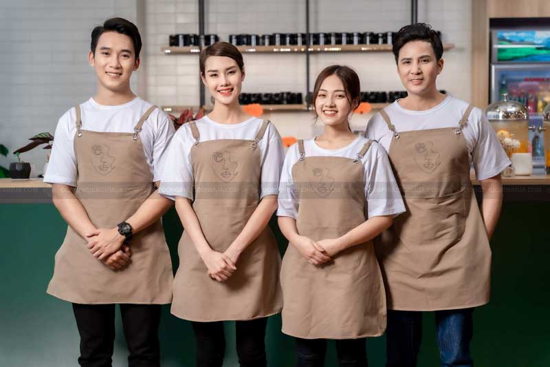 Đồng phục chất liệu vải sợi nhân tạo