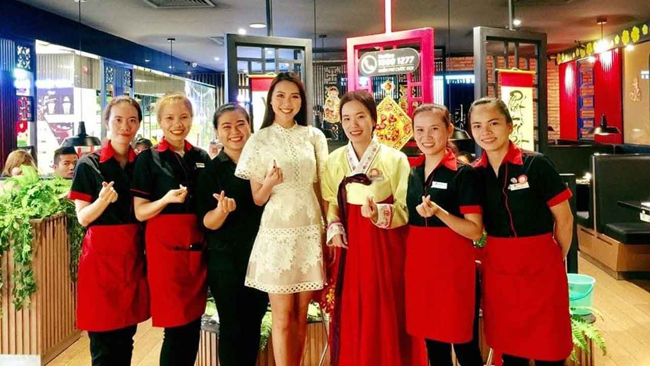 Mẫu đồng phục nhà hàng King BBQ