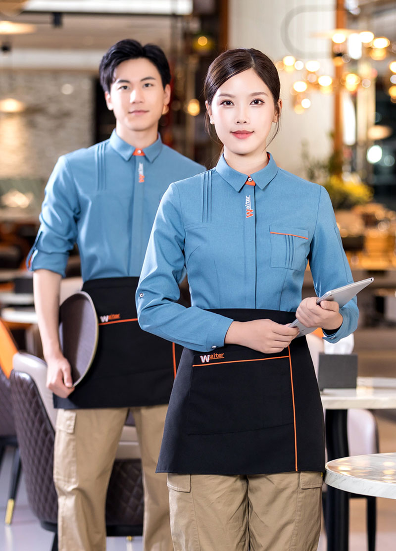 Thiết kế áo đồng phục nhân viên lịch sự