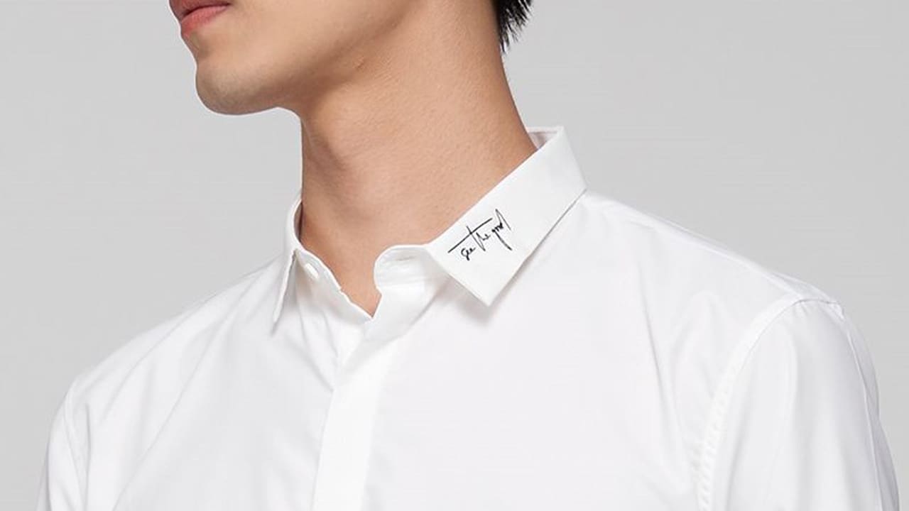 Mẫu thêu tên lên áo