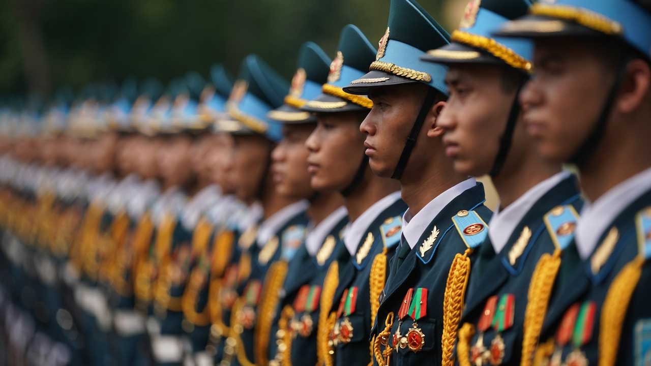 Các mẫu quân phục Phòng không – Không quân Việt Nam hiện hành