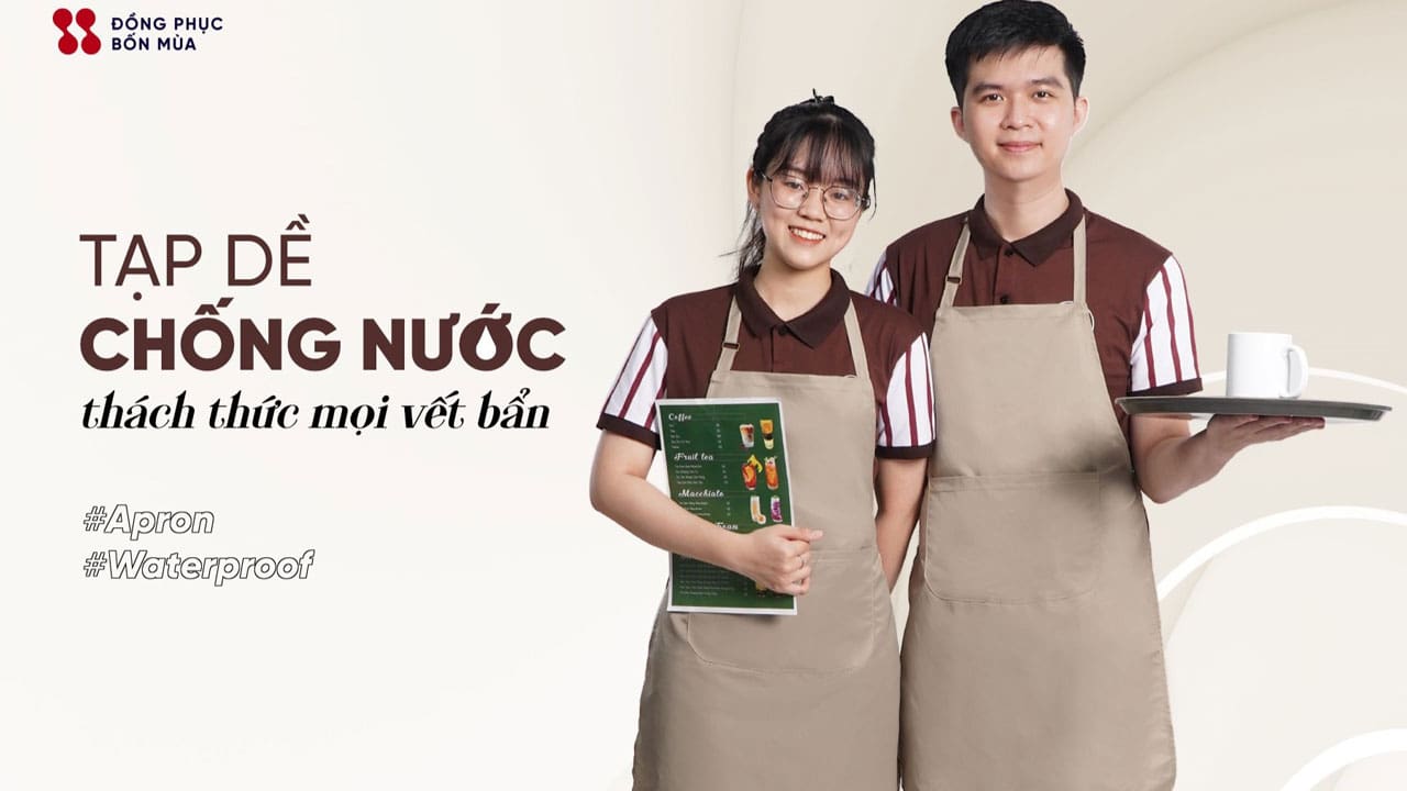 Các mẫu tạp dề chống thấm nước tốt nhất trên thị trường 2025
