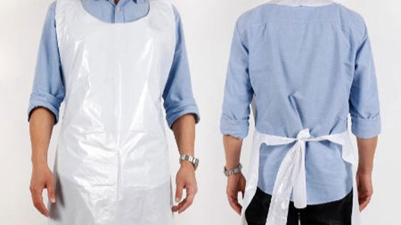 Tạp dề đồng phục dùng một lần