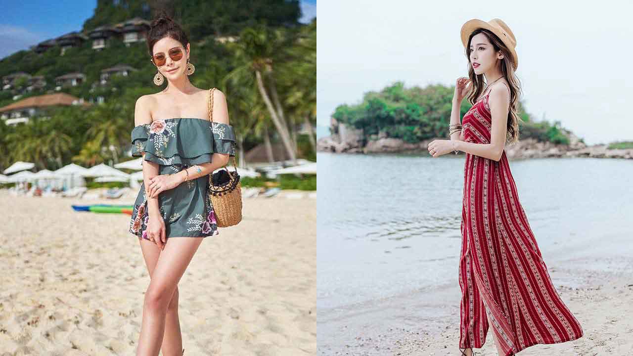 Thời trang đi biển tuổi 40 giúp các nàng thoải mái, thanh lịch và trẻ trung