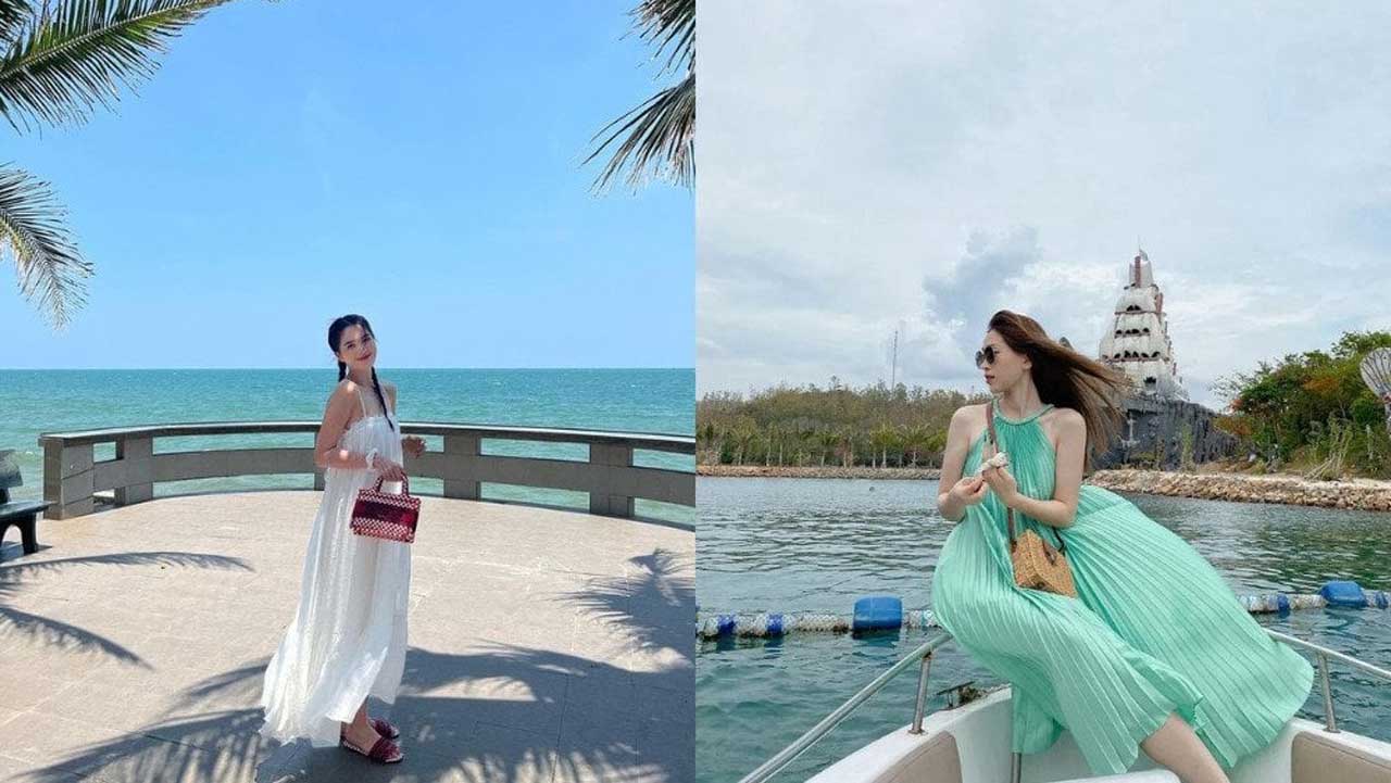 Thời trang đi biển của sao Việt