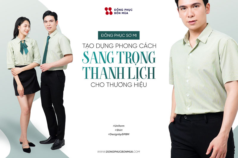 Đồng Phục Bốn Mùa là đơn vị cung cấp đồng phục sơ mi nam chất lượng