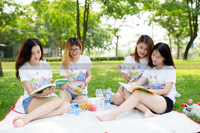 Áo đồng phục team building đi picnic