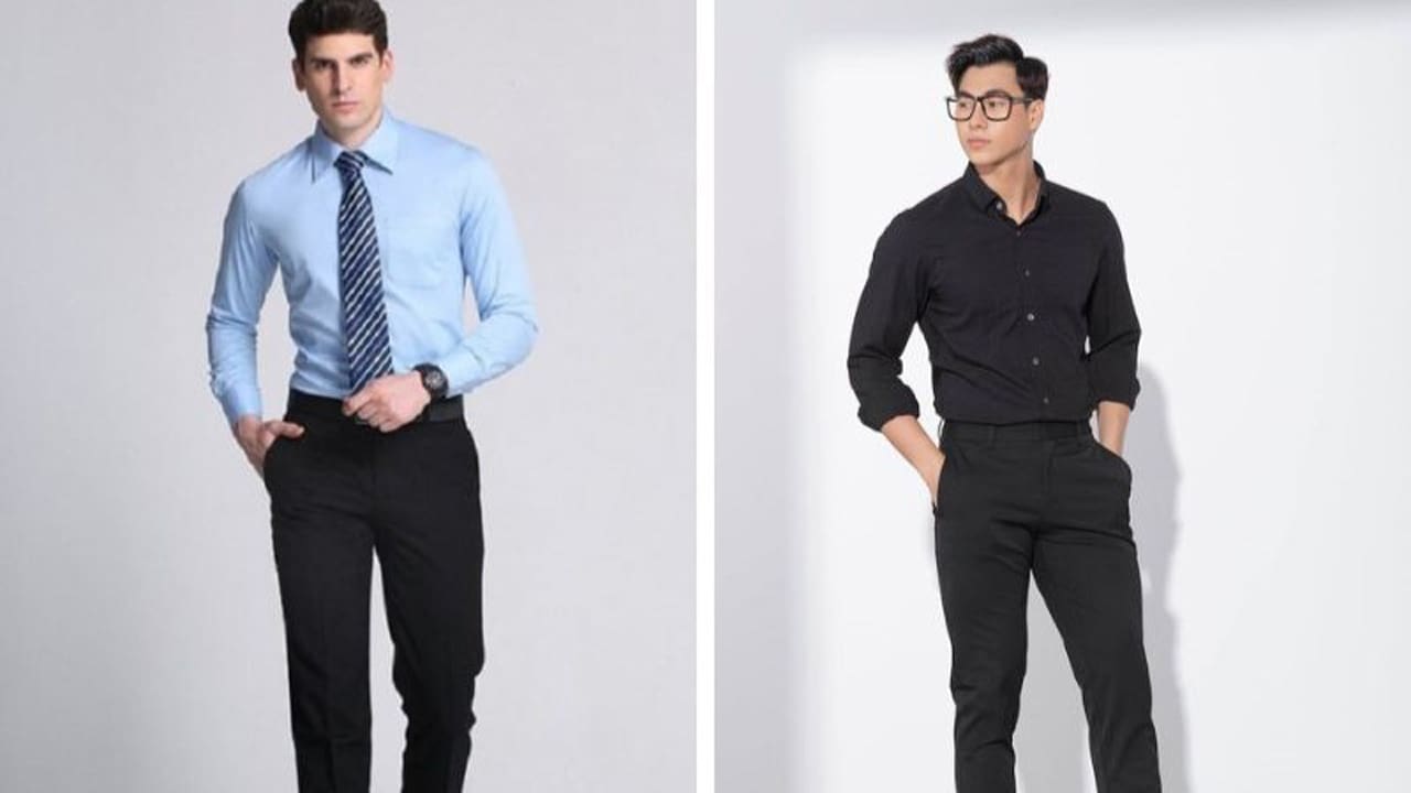 50+ mẫu áo đồng phục sơ mi nam công sở cao cấp, form chuẩn