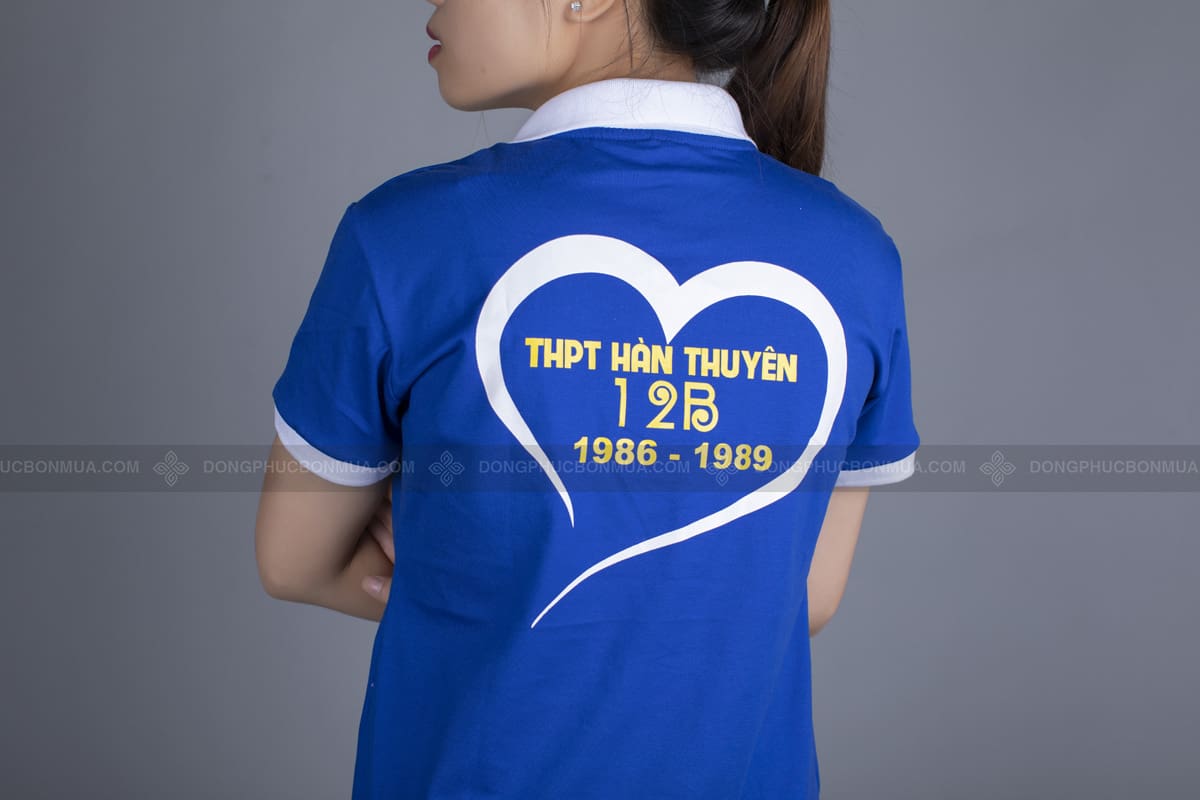 Áo đồng phục họp lớp kỷ niệm của lớp 12B 5 Áo đồng phục họp lớp kỷ niệm của lớp 12B - Ảnh 5