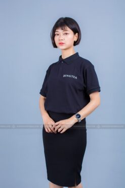 Áo đồng phục cổ bẻ thương hiệu DingTea 10 501A1388