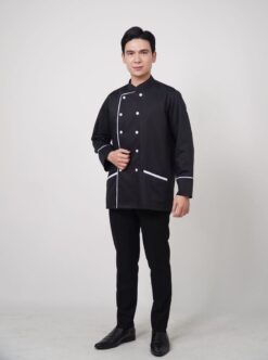 Ao bep mau den dai tay soc trang 1 1