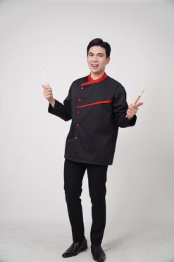 Ao dau bep dai tay mau den 2 1