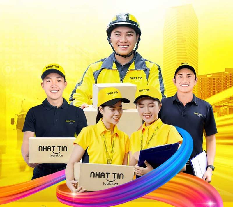 Mẫu áo khoác đồng phục giao hàng Nhất Tín