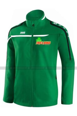 Kiểu dáng thiết kế áo khoác gió đồng phục team Ireland thời trang