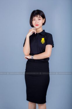 Áo phông đồng phục thương hiệu Mr Good Tea 7 ao phong dong phuc mr good tea