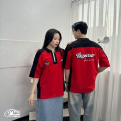 Điểm đặc trưng mẫu áo đồng phục lớp GangZ đỏ đô
